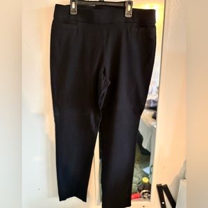 Briggs stretchy black slim pants. Size 14